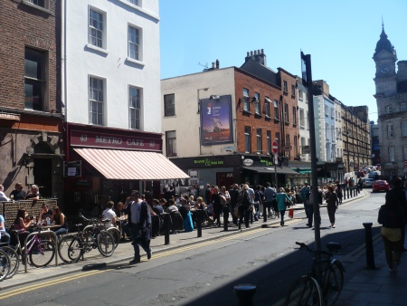 Street Scene Cafe - Public Domain Photograph