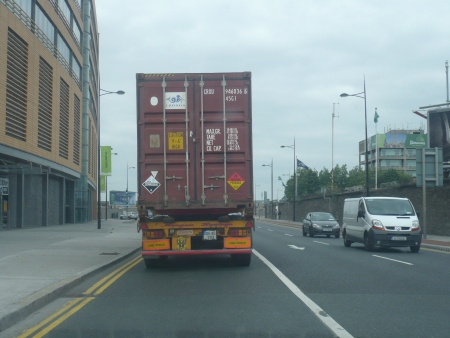 Truck with Family Crest - Public Domain Photograph