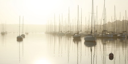 Yachts in a Cork harbour - Public Domain Photograph