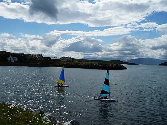 Boats on ocean - Public Domain Photograph