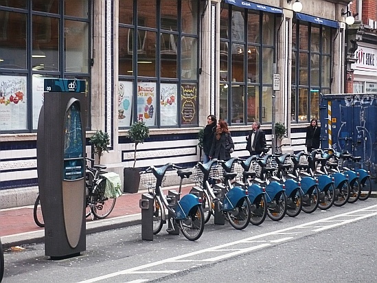 Borrow a bike scheme - Public Domain Photograph