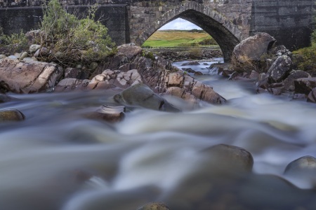 Bridge over river - Public Domain Photograph