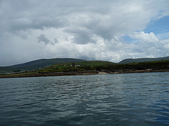 Cloudy landscape - Public Domain Photograph