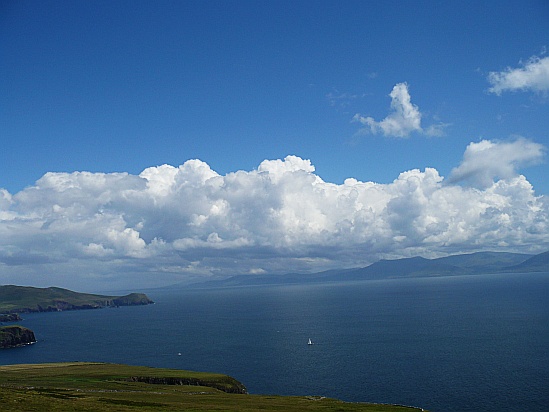 Cloudy sky scene - Public Domain Photograph