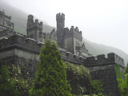 Dramatic Kylemore Abbey - Public Domain Photograph