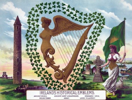 emblems of ireland - Public Domain Photograph