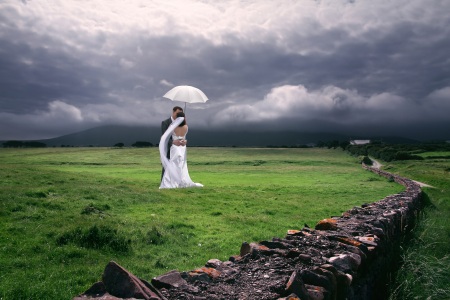 Irish wedding scene - Public Domain Photograph