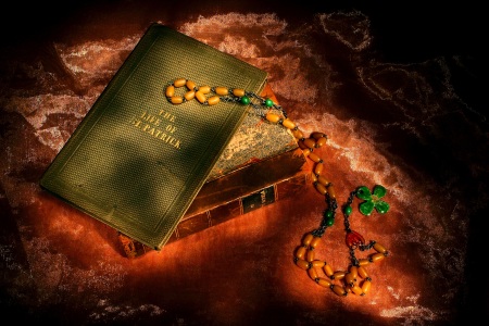 Life of saint patrick book - Public Domain Photograph