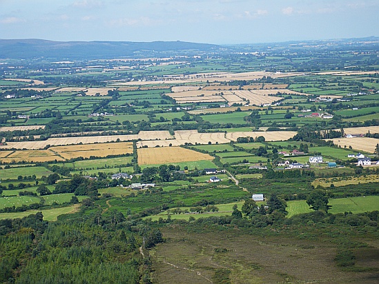 Patchwork of fields - Public Domain Photograph